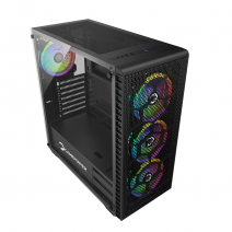 GAMEPOWER HORIZON RGB GAMING KASA MESH PANEL 750W