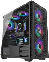 GAMEPOWER HORIZON RGB GAMING KASA MESH PANEL 750W
