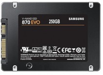 250GB SAMSUNG 870 560/530MB/s EVO MZ-77E250BW SSD (Resmi Distribütör Garantili)