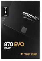 250GB SAMSUNG 870 560/530MB/s EVO MZ-77E250BW SSD (Resmi Distribütör Garantili)