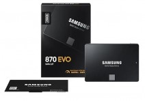 250GB SAMSUNG 870 560/530MB/s EVO MZ-77E250BW SSD (Resmi Distribütör Garantili)