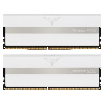 TEAM T-FORCE XTREEM ARGB WHITE 16 GB 2x8GB 3200Mhz C16 DDR4 Gaming Ram (TF13D416G3200HC16CDC01)