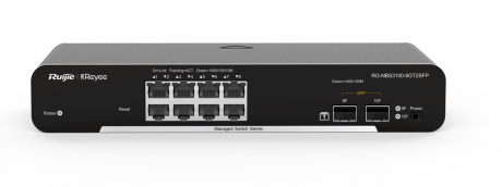 RUİJİE-REYEE RG-NBS3100-8GT2SFP 8XGE-2XGE/SFP YÖNETİLEBİLİR F.GİGABİT NETWORK SWİTCH