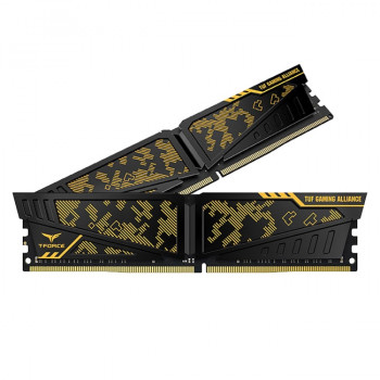 Team T-Force Vulcan TUF Gaming Alliance 16GB 2x8GB 3600MHz CL18 DDR4 Gaming Ram (TLTYD416G3600HC18JDC01)