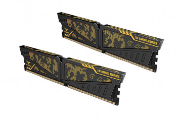 Team T-Force Vulcan TUF Gaming Alliance 16GB 2x8GB 3600MHz CL18 DDR4 Gaming Ram (TLTYD416G3600HC18JDC01)