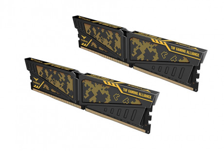 Team T-Force Vulcan TUF Gaming Alliance 16GB 2x8GB 3600MHz CL18 DDR4 Gaming Ram (TLTYD416G3600HC18JDC01)