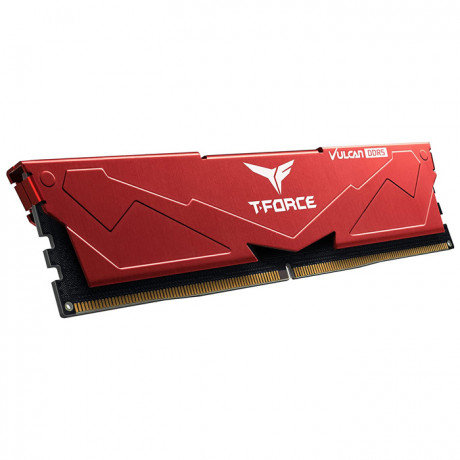Team T-Force Vulcan Red 32GB 2x16GB 5600Mhz CL36 DDR5 Gaming Ram (FLRD532G5600HC36BDC01) 