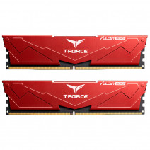 Team T-Force Vulcan Red 32GB 2x16GB 5600Mhz CL36 DDR5 Gaming Ram (FLRD532G5600HC36BDC01) 