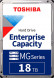 18TB TOSHIBA 7200R MG09 7/24 SATA 512MB MG09ACA18TE