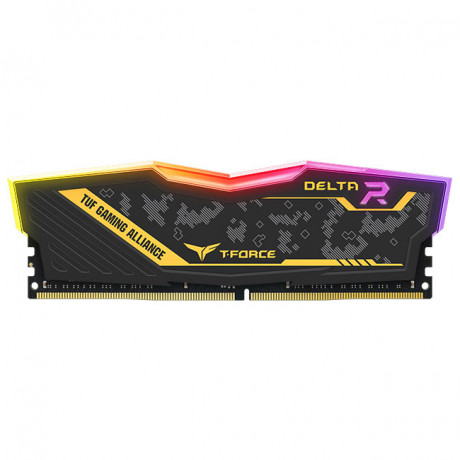 Team T-Force TUF RGB Gaming Alliance 16GB 2x8GB 3200MHz CL16 DDR4 Gaming Ram (TF9D416G3200HC16FDC01)