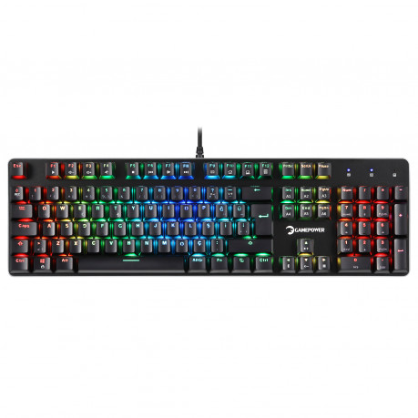 GAMEPOWER OGRE RGB 60M MEKANIK BLUE SWITCH KLAVYE (Anahtarlık Hediyeli)