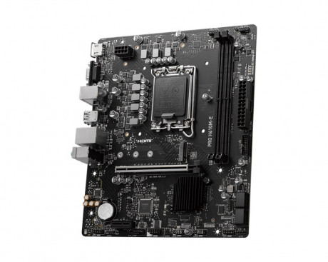 MSI PRO H610M-E DDR5 5600MHZ(OC) HDMI VGA M.2 mATX 1700P