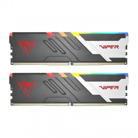 Patriot Viper Venom RGB 32GB (2x16GB) DDR5 6000MHz CL36 Gaming Ram (Bellek) (PVVR532G600C36K) 