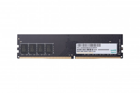 Apacer 8 GB 1x8GB 3200Mhz CL22 DDR4 Ram (AU08GGB32CSYBGH)  BULK