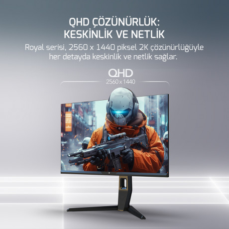 27 GAMEPOWER ROYAL T20 FLAT 0.5MS 180Hz IPS MONITOR