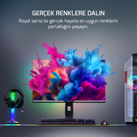27 GAMEPOWER ROYAL T20 FLAT 0.5MS 180Hz IPS MONITOR