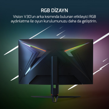 32 GAMEPOWER VISION V30 CURVED 1MS 240Hz MONITOR