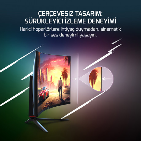 32 GAMEPOWER VISION V30 CURVED 1MS 240Hz MONITOR