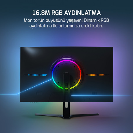 27 GAMEPOWER VIVID T50 CURVED 0.5MS 200Hz MONITOR