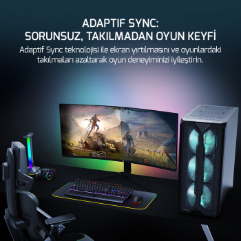 34 GAMEPOWER WQ34 CURVED 1MS 180Hz MONITOR
