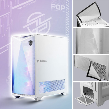 MSI MPG GUNGNIR 300R AIRFLOW WHITE KASA