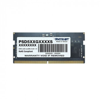 Patriot Signature Line 32GB (1x32GB) DDR5 5600MHz CL46 SODIMM Ram (PSD532G56002S)