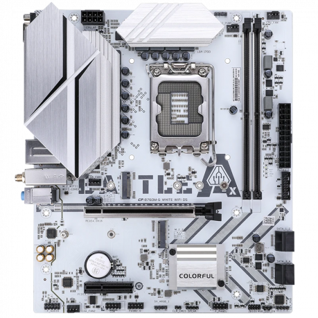 COLORFUL BATTLE-AX B760M-G WHITE WIFI 6 V20 DDR5 7200Mhz