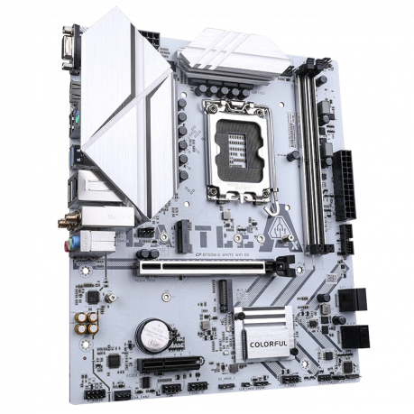 COLORFUL BATTLE-AX B760M-G WHITE WIFI 6 V20 DDR5 7200Mhz