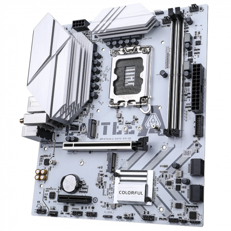 COLORFUL BATTLE-AX B760M-G WHITE WIFI 6 V20 DDR5 7200Mhz