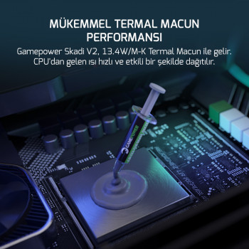 GAMEPOWER SKADI V2 360 AIO ARGB LIQUID COOLING