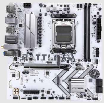 COLORFUL BATTLE-AX A620M-GHA WHITE WIFI 6 V14 DDR5 7600Mhz