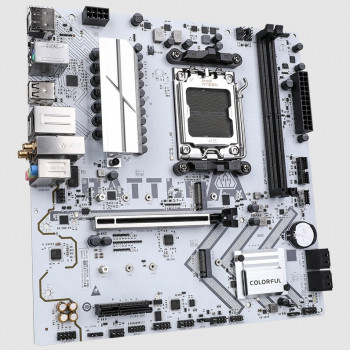 COLORFUL BATTLE-AX A620M-GHA WHITE WIFI 6 V14 DDR5 7600Mhz