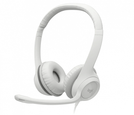 LOGITECH H390 MIKROFONLU BEYAZ KULAKLIK 981-001286