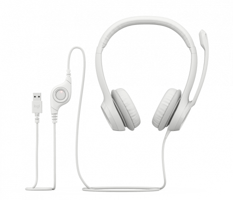 LOGITECH H390 MIKROFONLU BEYAZ KULAKLIK 981-001286