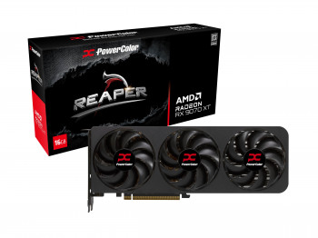 POWERCOLOR Radeon RX 9070 XT Reaper 16GB GDDR6 256Bit (16G-A) Ekran Kartı