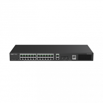 RUİJİE-REYEE RG-ES228GS-P 24XGE-2XGE/SFP 370W POE SWİTCH