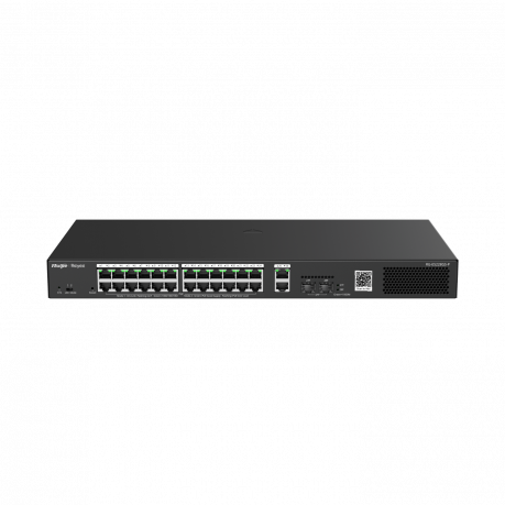 RUİJİE-REYEE RG-ES228GS-P 24XGE-2XGE/SFP 370W POE SWİTCH