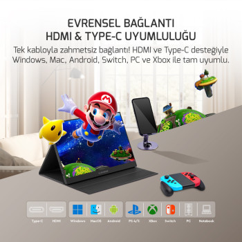 EZCOOL LITE E15 15,6’’ NON TOUCH 60HZ FHD PORTABLE
