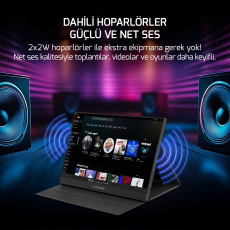EZCOOL LITE E15T 15,6’’ TOUCH 60HZ FHD PORTABLE
