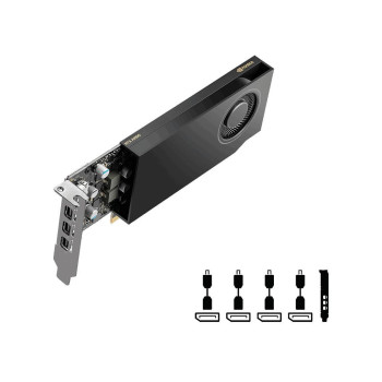 PNY RTXA1000 8GB DDR6 128Bit 4 xDISPLAY ÇIKIŞLI YAPAY ZEKA AI EKRAN KARTI  (VCNRTXA1000-SB)