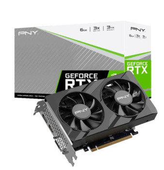 PNY RTX 3050 VERTO 6GB GDDR6 96Bit (VCG30506DFXPB1) Ekran Kartı