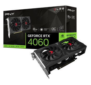 PNY RTX 4060 Xlr8 OC 8GB GDDR6 128Bit (VCG40608DFXPB1-O) Ekran Kartı