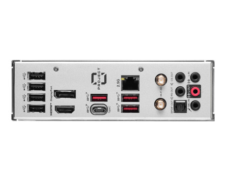 MSI B760M PROJECT ZERO DDR5 7800MHZ MATX 1700p