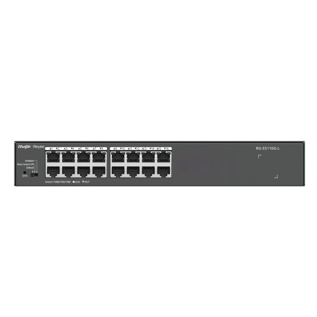 RUİJİE-REYEE RG-ES116G-L 16xGE YÖNETİLEMEZ NETWORK SWİTCH