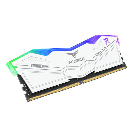 Team T-Force DELTA RGB Beyaz 32GB 2x16GB 5600MHz DDR5 CL38 Gaming Ram (FF4D532G5600HC38GDC01)