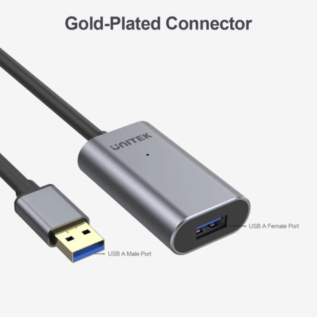 UNITEK USB3.0 PREMIUM UZATMA KABLOSU 10MT (Y-3005)