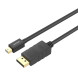 UNITEK MINIDP TO DP KABLO 2MT 4K (Y-C611BK)