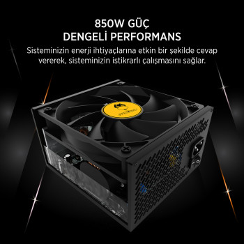 JAMES DONKEY JDP850 APFC 12CM 80+ BRONZE 850W PSU