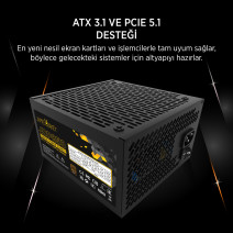 JAMES DONKEY JDP850 APFC 12CM 80+ BRONZE 850W PSU
