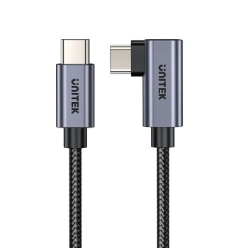 UNITEK TYPE-C HIZLI ŞARJ 90D 3MT 100W(C14123BK-3M)